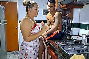 watch me make this colombian bbw mommy whore suck my cock deep 😈