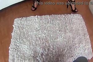 erica lauren's fake tits gilf milf devours cock with cum swallow