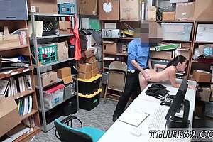 Police Uniform Interracial Hardcore Fuck Session