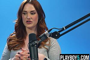 Chubby Redhead BBW Milf Siri Fingers Hairy Pussy to Orgasm.