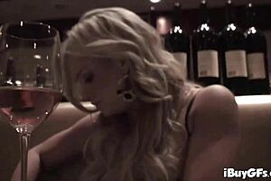 crista moore sucks cock takes facial cum