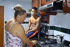 watch me make this colombian bbw mommy whore suck my cock deep 😈