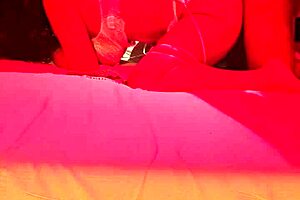 brazilian sailor girl bent over for creampie in lingerie