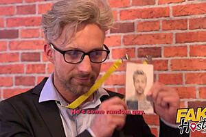 young russian blondes fucked rough by visa inspector fake hostel threesome