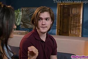 is it weird watching tyler cruise bang freya parker first time?