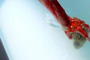 pearl teases with her curves falling for the scarecrow's thick rod softly