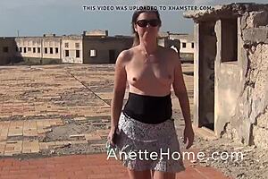 Big Tits Milf Takes Amateur Anal Pounding Hard