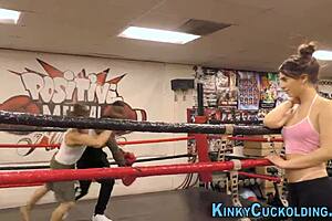 yo boxer babe, watch me humiliate your cuck with my massive cock handjob