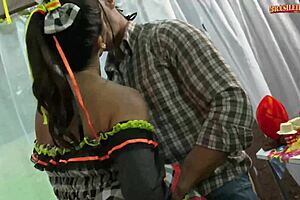 fucking hot brazilian at julina party hard 🍑💦🔥