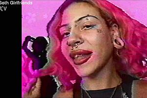 tattooed nali marie tempts with her curves for thrilling bedroom action