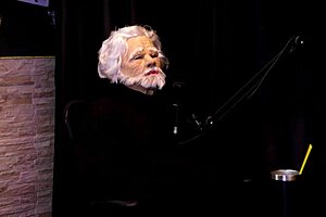 belinha baracho teases swingers in sheer red lingerie