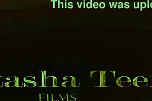 Flexy teen Leni Diamond begs monster cock ass stretch