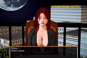 hey, check out this big ass redhead teen in erotic homemade game