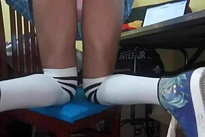 Pussy Pounding Teen Futanari Takes Monster Creampie Gaping