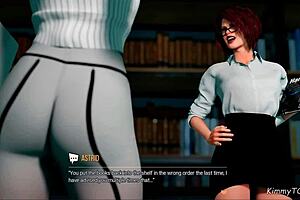 lora croft the horny librarian rips skirt no panties wet pussy outdoor 🔥