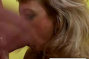 Hot Blonde MILF Takes Brutal Anal Pounding Deep!