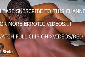 Horny thick busty oiled ebony latina sneaks into room for wild assfucking creampie