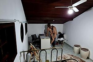 Hey student 😏 seduced in teacher's office till she rides him hard 💦