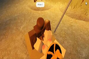 yo robloxian witch gets her big ass destroyed by black cock ft elainaf 🍆💦