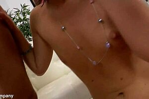 wanna watch this cute slut take hard anal pounding and massive facial cumshot up close?