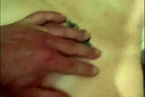 hey, spread wide on bathroom floor for full deep pounding