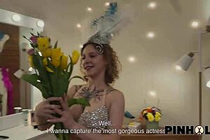 oh god, my tight little russian butthole moans through hardcore anal fame