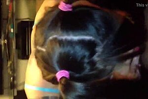 beautiful blue-eyed teen, suck that amateur cock nice and deep for me