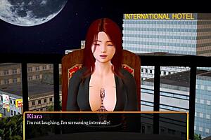 hey, check out this big ass redhead teen in erotic homemade game