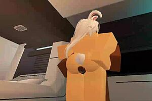 shy slut hammered relentlessly by monster bbc in roblox condo