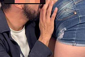 latina's sexy belly button fingered in close-up fetish massage