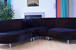 Blonde and Brunette Whores in Heels Take Threesome Facial Cumshots