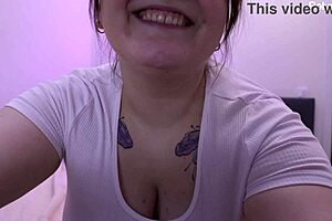 Beautiful BBW MILF Masturbates Pussy Solo with Toys