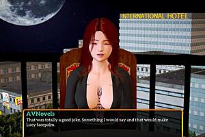 hey, check out this big ass redhead teen in erotic homemade game