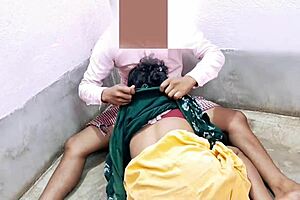 Desi babe with small waist takes passionate creampie from boss after party