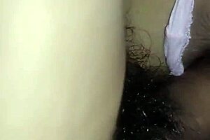 latina teen skirt up, pounding her tight pussy with full force no mercy