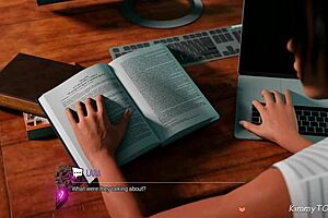 lora croft the horny librarian rips skirt no panties wet pussy outdoor 🔥