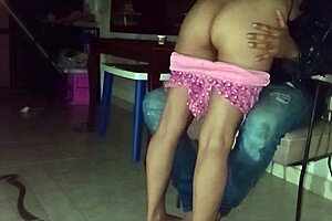 deepthroat to pay rent, didn't want but drowned in his thick latina milk