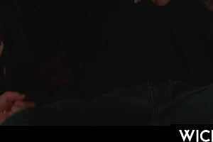 sloppy blowjob leads to bent over doggystyle pounding