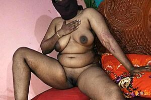 Stepmom's Legs Spread Wide After Erotic Massage Fuck