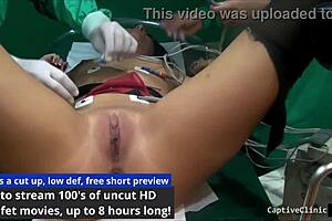 Nurse Alexis Grace Tortures Blindfolded Guinea Pig Patient