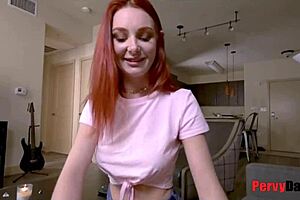 Daddy, you can't resist my tight redhead pussy—I'm blackmailing you for this fuck!