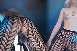 Petite Blonde Takes Massive BBC for Dripping Creampie