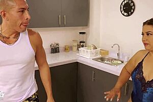 Visitor sneaks in seduces man while wife unaware in house 😏