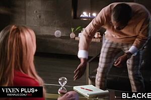 Blake Blossom Shares BBC with Ameena Green in Wild Threesome