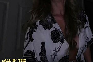 Curvy Milf Cougar Wakes Lazy Stud with Big Cock Bed Handjob