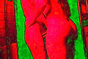 two hotties intriguing lesbian shower play