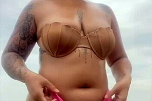 Begged him to whip out his cock from shorts to check hardness