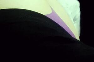 tattoo artist inked her with hidden butt plug then paid with ass