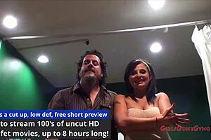 Lola Lynn gets handsy exam from student intern Bruno in the hospital room