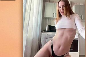 sucking girlfriends dildo deep then fucking it hard